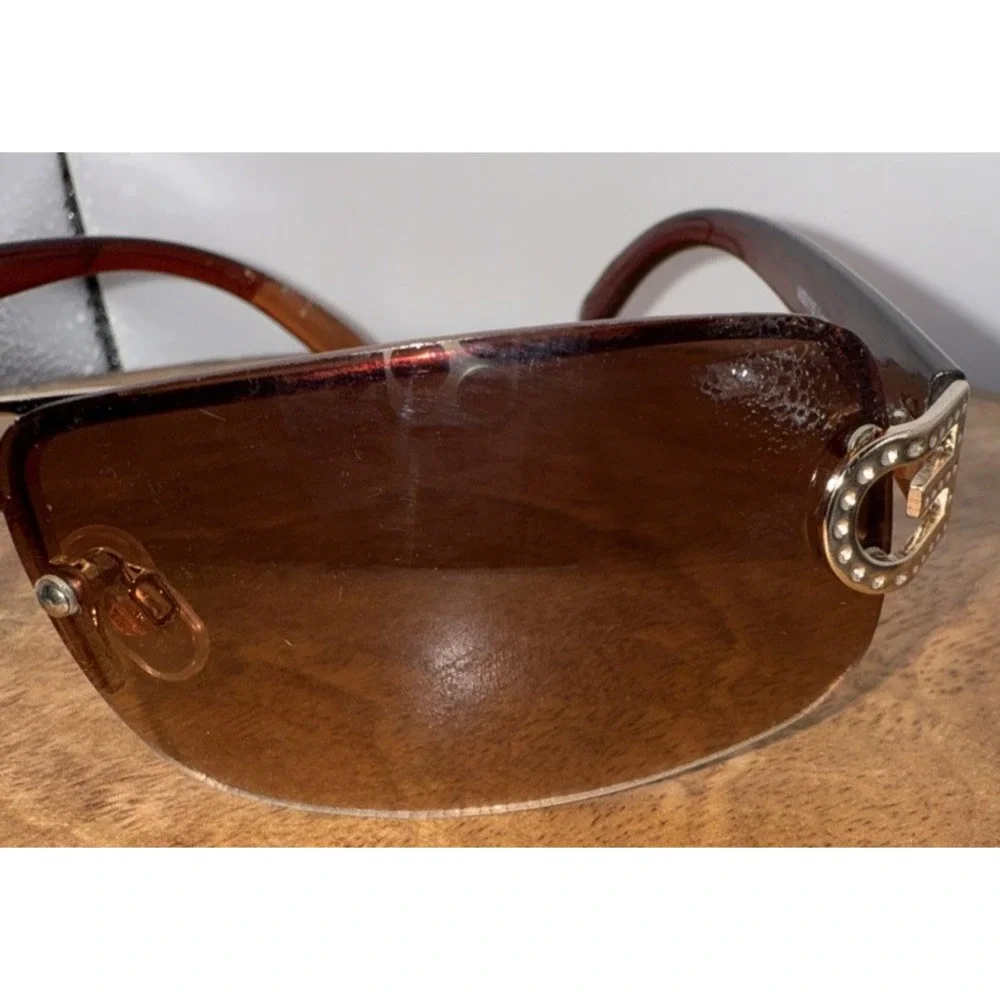 Downtown Summer Vacation Foster Grant VL Gold Brown Gradient Sunglasses‎
